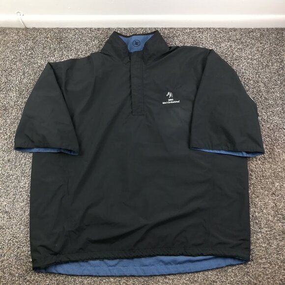 Philadelphia Country Club Jacket Zero Restriction Reversible WP 1/4 Zip Mens XL - Picture 1 of 12